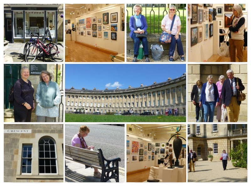 Collage of SAS Gallery Day Trip to Bath 2016