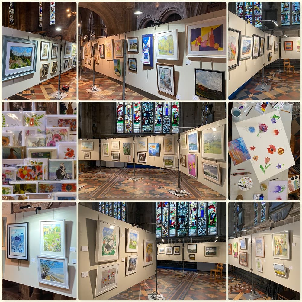 SAS Summer Exhibition 2023 collage