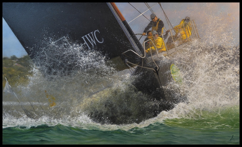 Winner Judy Townsend Memorial Prize 2025, "Solent dash" by Ja Edwards